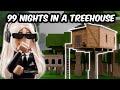 SURVIVING 99 NIGHTS INSIDE A TREEHOUSE