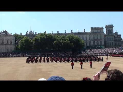 2017 TROOPING THE COLOUR MASSED BANDS