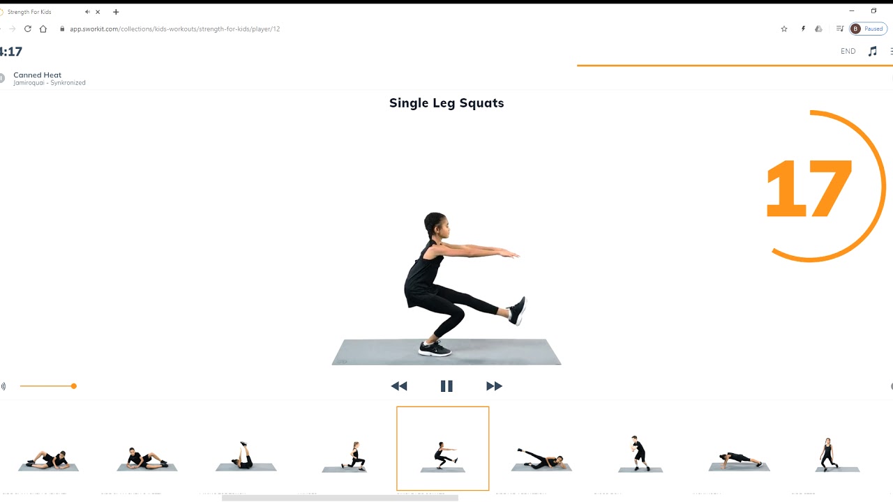 Rocket Workout 1 SWORKIT