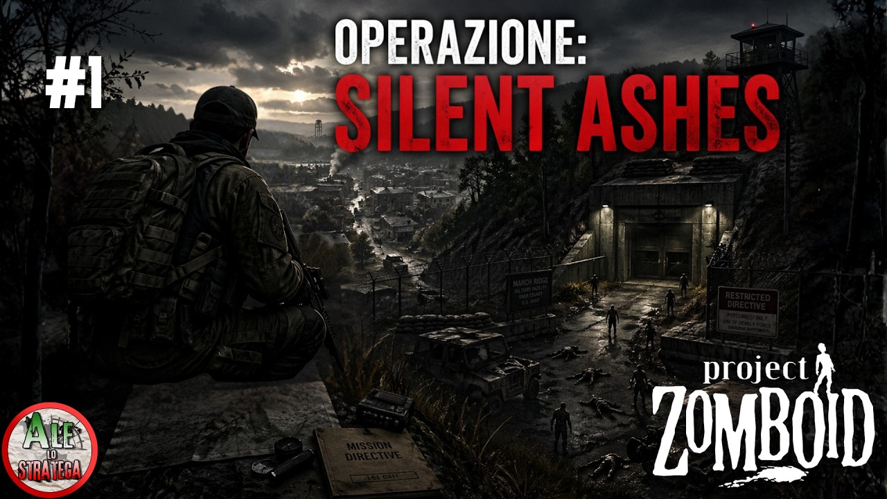 PARTE LA PRIMA MISSIONE SEGRETA || PROJECT ZOMBOID STORIES ITA || OPERAZIONE: SILENT ASHES #1
