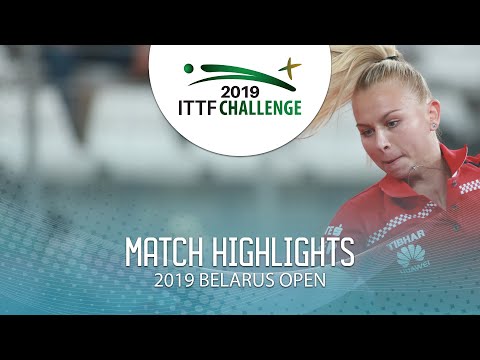 Wang Xiaotong vs Ivana Tubikanec | 2019 ITTF Belarus Open Highlights (Group)