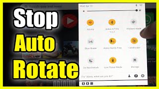 How to Turn On or OFF Screen Rotate on Amazon Fire HD 10 Tablet (Landscape or Portrait)
