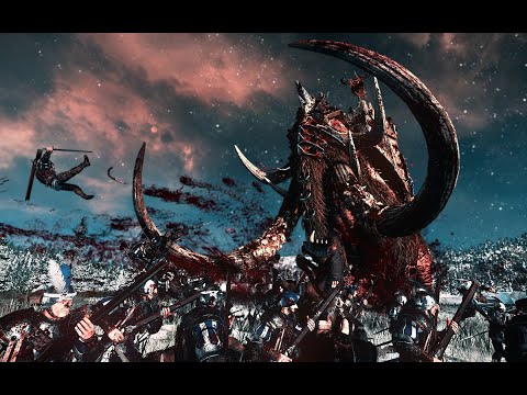 Total War Warhammer Norsca Vs Champions of Chaos