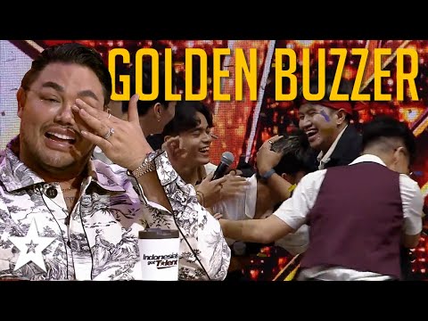 INCREDIBLE Dance Crew WeHustle Win The GOLDEN BUZZER in EMOTIONAL Audition on Indonesia's Got Talent