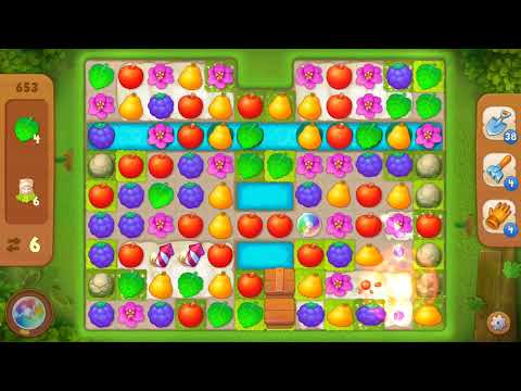 Gardenscapes Level 653 NO BOOSTERS