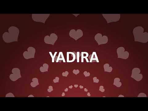 HAPPY BIRTHDAY YADIRA