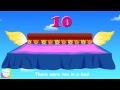 Ten In The Bed Nursery Rhyme With Lyrics Animation Songs For Children