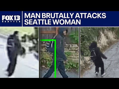 Man wanted in violent Seattle attack of elderly woman | FOX 13 Seattle