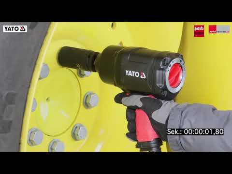 Гайковерт ударный пневматический YATO 3/4", 1630 Нм, 5500 об/мин, 198 л/мин Гайковерт ударный пневматический YATO 3/4", 1630 Нм, 5500 об/мин, 198 л/мин