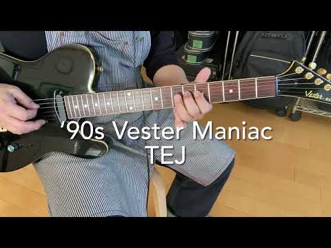 Vester Maniac JTE '90s Vintage MIK Electric Guitar Made in Korea image 20