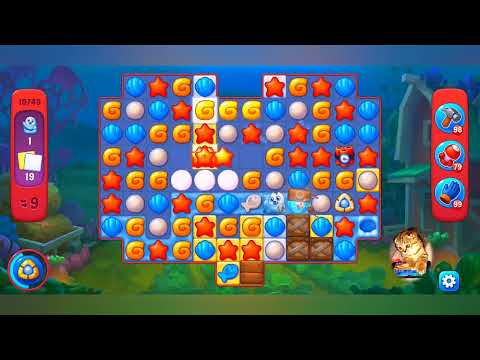 фишдом 2022  #  10749 уровень - прохождение без бустеров # Fishdom,   10749  level - no Boosters.