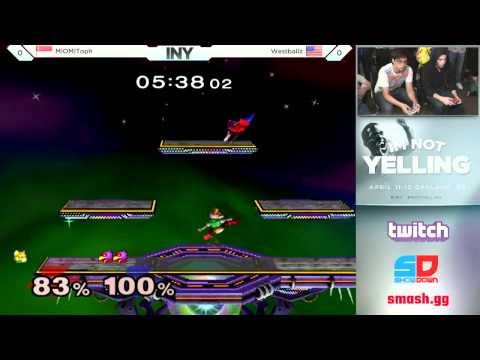 INY Day 2 - Bracket Pool #1 - Winner Ro32: MIOM|Toph (Fox) vs Westballz (Falco)