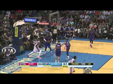 2014.04.16 - Kevin Durant & Russell Westbrook Full Combined Highlights vs Pistons