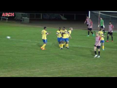 AFC Hornchurch 3 Haringey Borough 2 (16 Aug 16) - First Benjamin goal