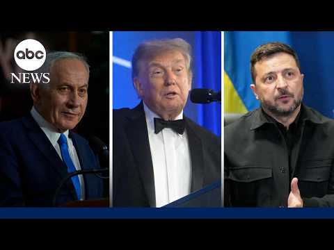 Netanyahu and Zelenskyy meet separately with Trump at the White House
