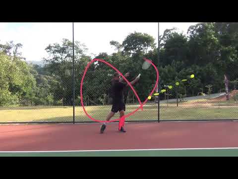 Forehand um exercício simples by Newton Tênis
