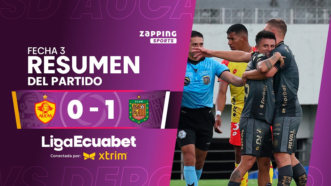 Aucas vs Deportivo Cuenca Highlights