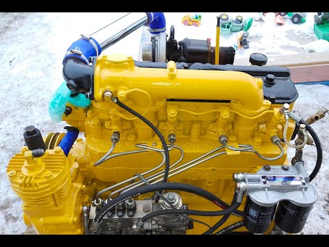 Первая серия. Как сделать из ММЗ Д245.9 - CATERPILLAR