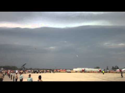 North American P51 Mustang F86 Sabre Waukegan Airshow