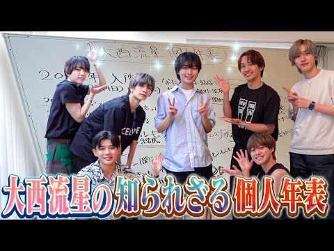 なにわ男子【大西流星の人生年表】入所時のチャンピオン伝説からなにわ皇子…全部語ります‼️