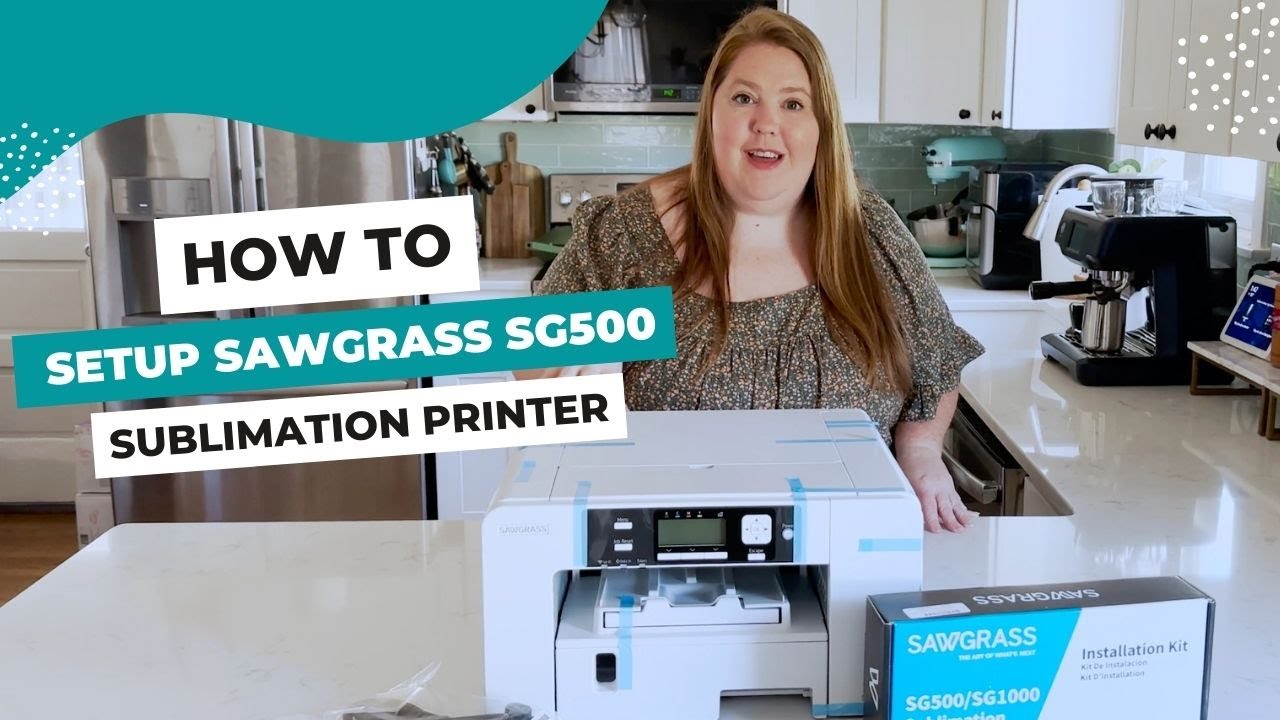 How to Setup a Sawgrass SG500 Sublimation Printer | Step-by-Step Guide