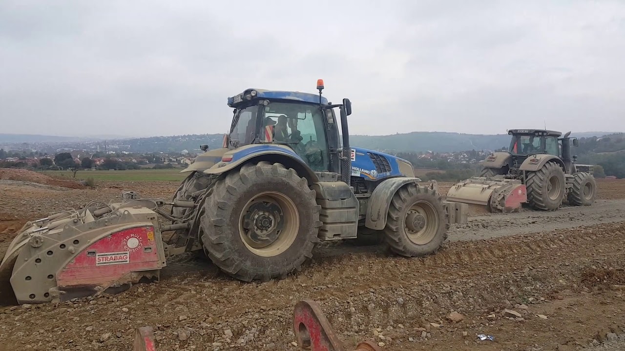 PTH Multi Crusher 1800 & 2200 écrase et stabilise une autoroute en Allemagne