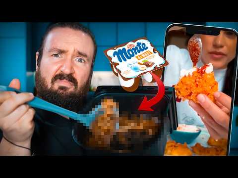 Video Thumbnail: Ich TESTE virale AIRFRYER REZEPTE (für das TOLLSTE im LEBEN)