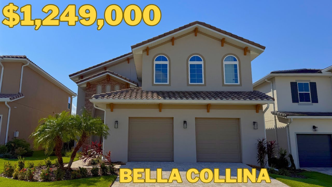 CASA MARAVILHOSA NO CONDOMÍNIO NO BELLA COLLINA 🇺🇸 ORLANDO | CLÁUDIO MACIEL REALTOR
