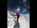  EVEREST SUMMIT ️ The Final Steps Onto The Top Of The World Ft IG Mountexpeds  Shorts