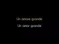 Pupo - Un Amore Grande (Un Amor Grande) sub español