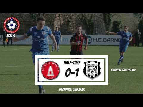 Dronfeild Town FC vs Brigg Town FC - 2/4/22 #brigg #lincolshire #zebras #football #ncel #veo #utz