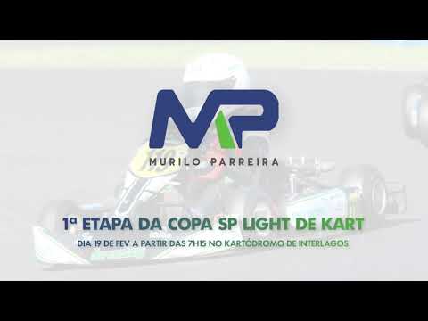 Estarei na Copa São Paulo Light de Kart 2021