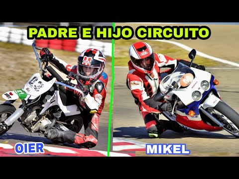 1🚀 NOS METEMOS PADRE E HIJO EN CIRCUITO POR PRIMERA VEZ😵 PIT BIKE 90, NC30 y Rd500