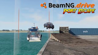 It's Like A Movie Scene!!! - Port Escape Challenge