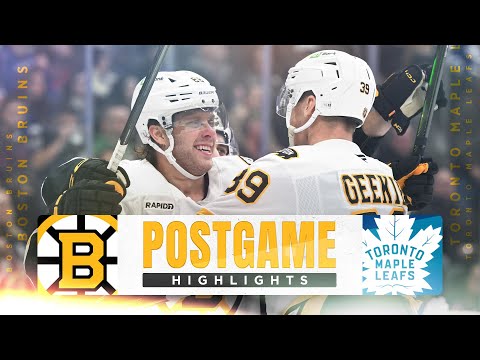 CONDENSED GAME: Boston Bruins vs. Toronto Maple Leafs - 11/8/2025