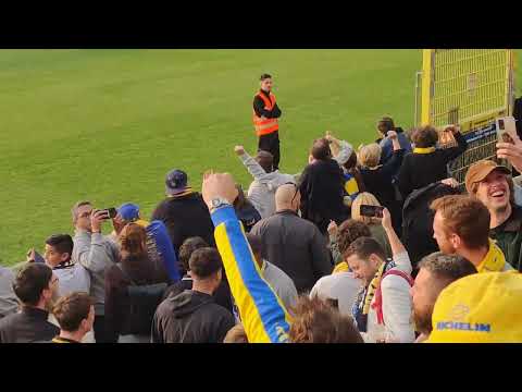 Union Saint Gilloise vs KRC Genk 🔵🟡 penalty T.Teuma @RoyaleUnionSaintGilloise @KRCGenkofficial