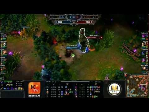 [LOL] zoum vs TMsK - 4pl play4fame Corsair Vengeance Cup