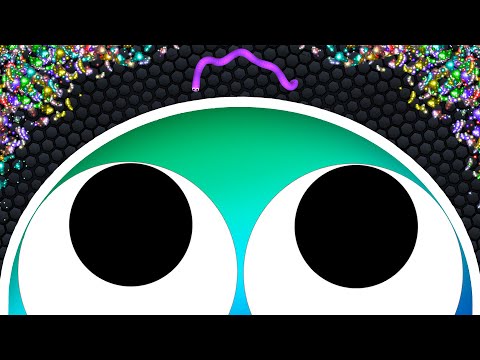 Slither.io Troll Giant Snake 777,000+ Score Epic Slitherio A.I. Gameplay