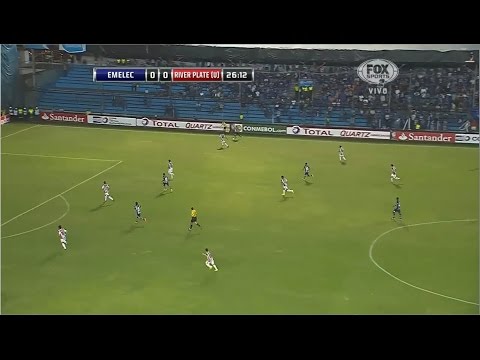 Emelec 2 - 1 River Plate de Montevideo Copa Sudamericana 2014