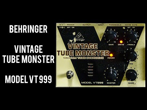 Vintage Tube Monster Model VT999 by Behringer