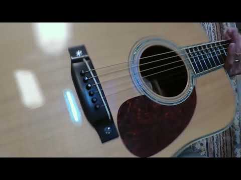 2003 Yairi Old D-45S style RYW-1000  Jacaranda Japan Vintage - Natural+K Yairi Hard Case and more image 26