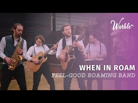 When In Roam // Feel-Good Roaming Band // Book Now at Warble Entertainment