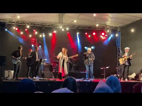 Toomas ja Väino Uibo ning Saara Pius Elvas 19. Juuli 2022