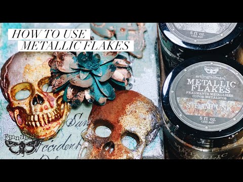 How to use Metallic Flakes - application and...