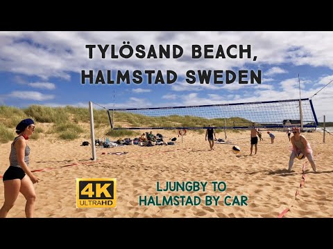 Tylösand beach, 4K Halmstad Sweden | From Sweden with Love #halmstad
