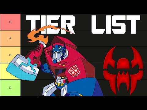 Tier Listing EVERY Major Transformers Animated Toy