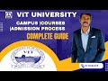 Vellore Institute Of Technology VIT Courses Available Campus Placement PART1