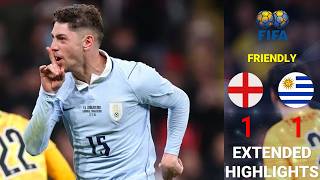 Download lagu England vs Uruguay 1-1 Highlights | Ben White Goal & Valverde Stunner | 2026 International Friendly mp3