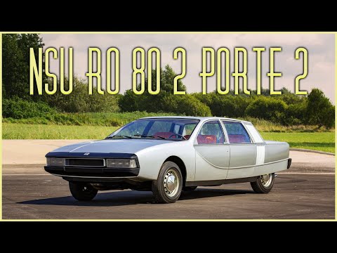 NSU Ro 80 2 Porte+2: Rare Pininfarina Concept Car with Wankel Engine