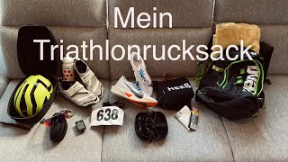 Mein Triathlonrucksack | Packliste